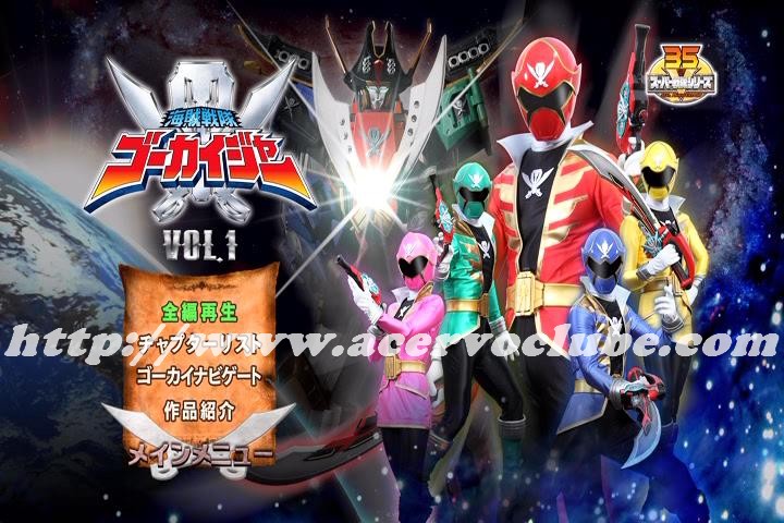 Gokaiger DVD Japonês