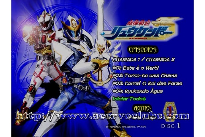 Ryukendo DVD Japonês